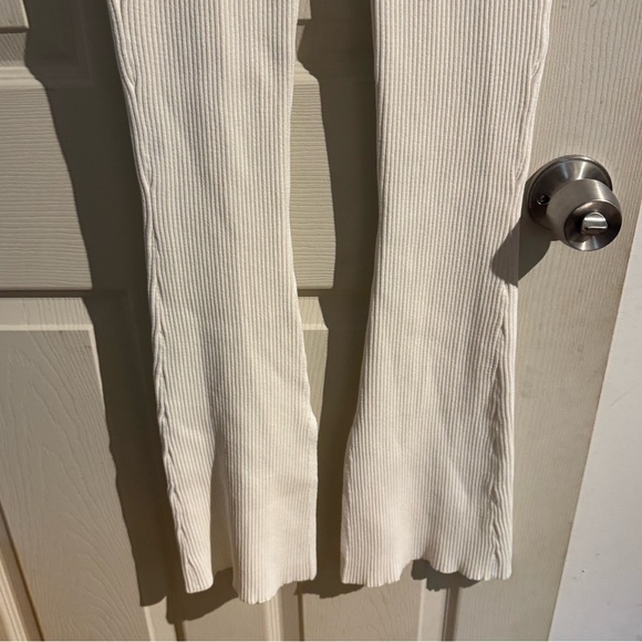 LE ORE RIMINI RIB KNIT FLARED PANTS NWOT SIZE XS - Picture 6 of 13